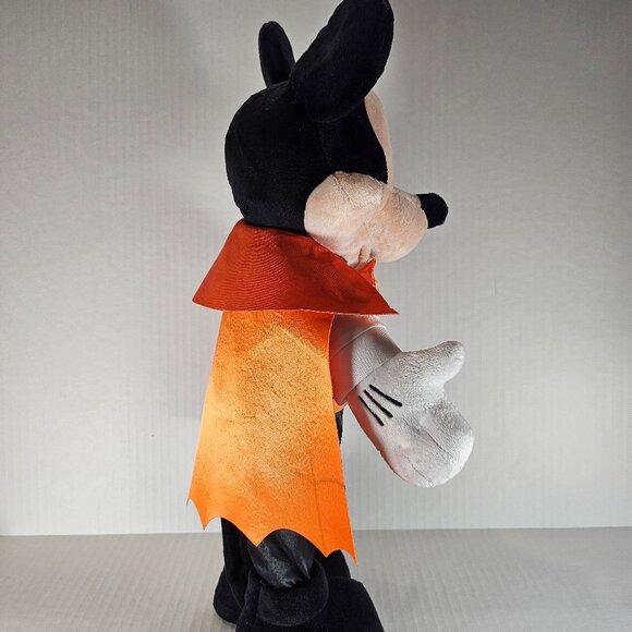 Disney 22 Inch Mickey Mouse Dressed as Vampire Dracula. Porch/Door Greeter - Picture 5 of 7